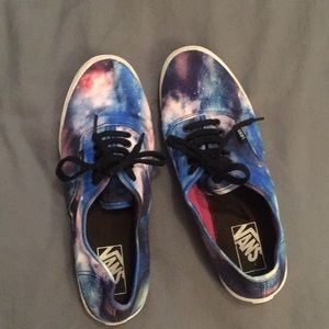 Fairly worn galaxy vans